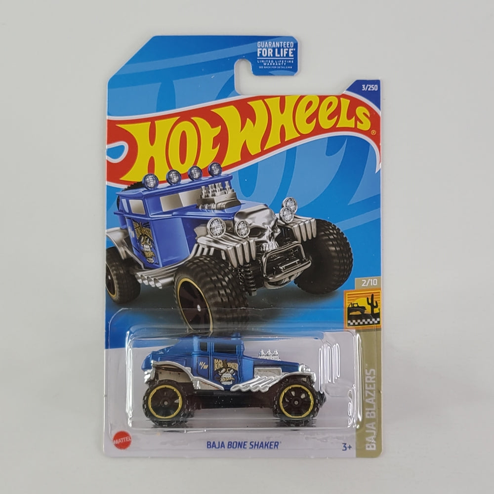 Hot Wheels - Baja Bone Shaker (Matte Blue)