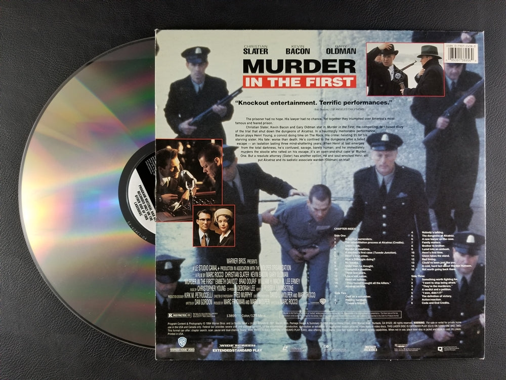 Murder in the First [Widescreen] (1995, Laserdisc)