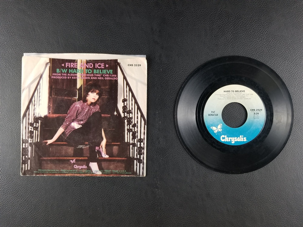 Pat Benatar - Fire and Ice (1981, 7'' Single)