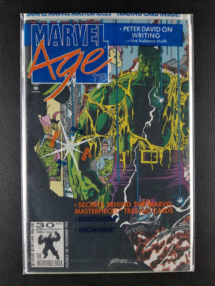 Marvel Age #118P (Marvel, November 1992)