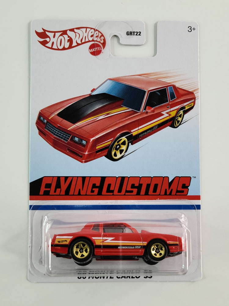 Hot Wheels - '86 Monte Carlo (Gloss Red) [2021 Flying Customs Mix A] [Target Exclusive]