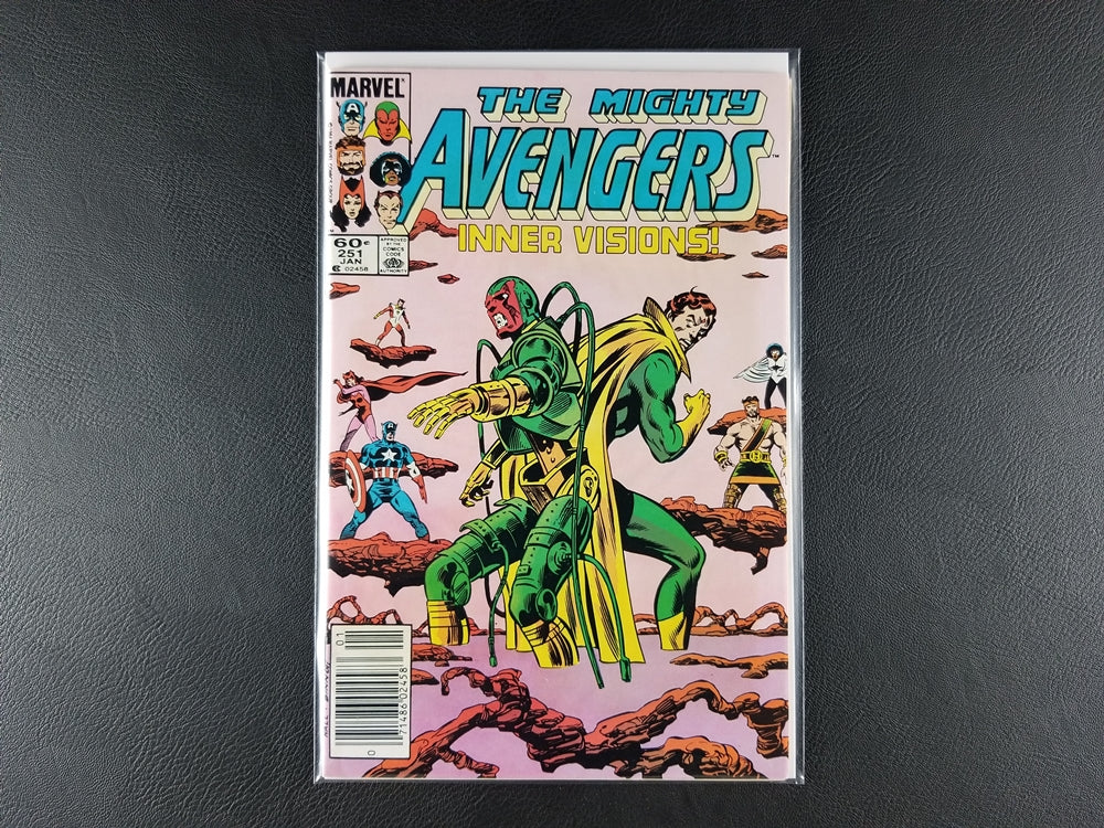 The Avengers [1st Series] #249, 250, 251 Set (Marvel, 1984-85)