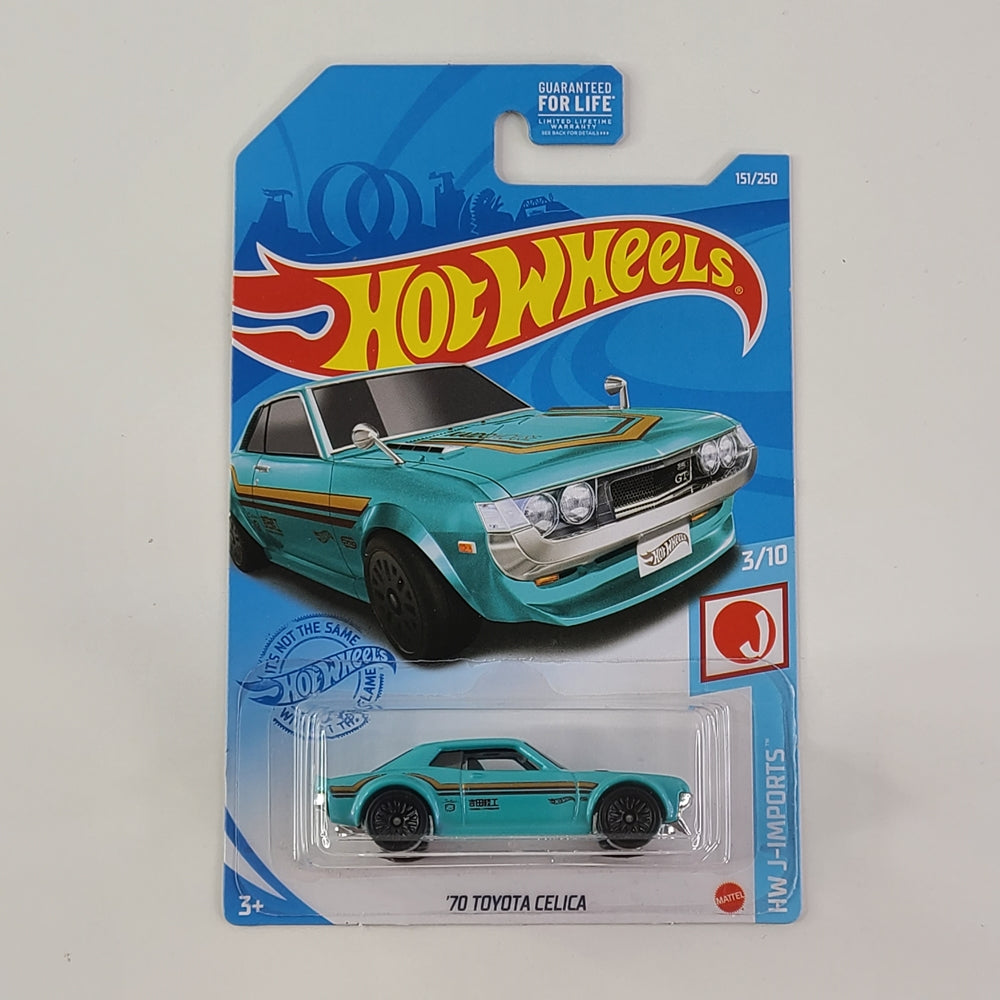 Hot Wheels - '70 Toyota Celica (Metalflake Teal)