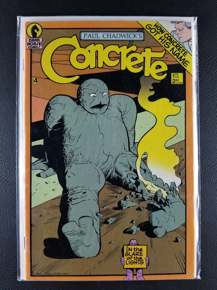 Concrete #4 (Dark Horse, October 1987)