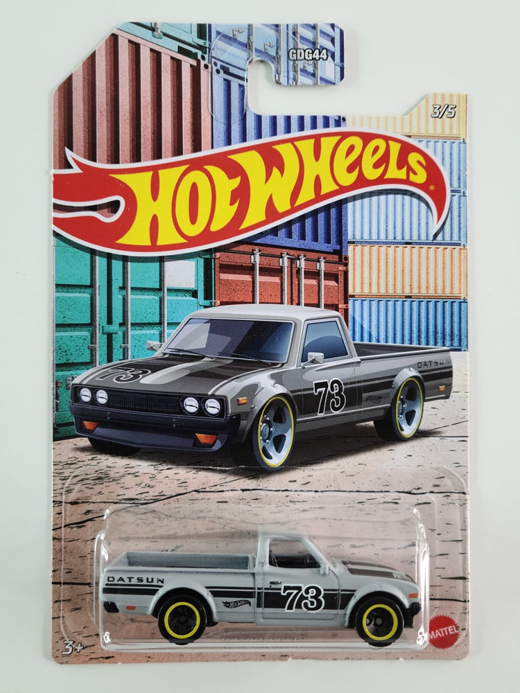 Hot Wheels - Datsun 620 (Grey) [HW Hot Pickups Series (2021) - 3/5]