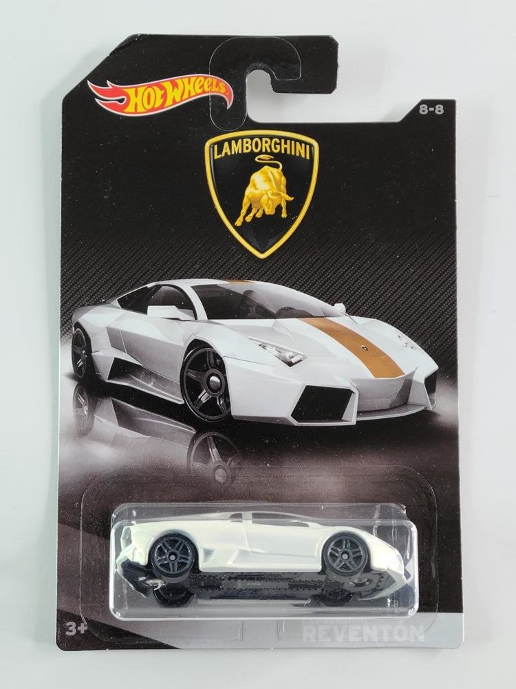 Hot Wheels - Lamborghini Reventón (White) [Lamborghini Series (2017) - 8/8]