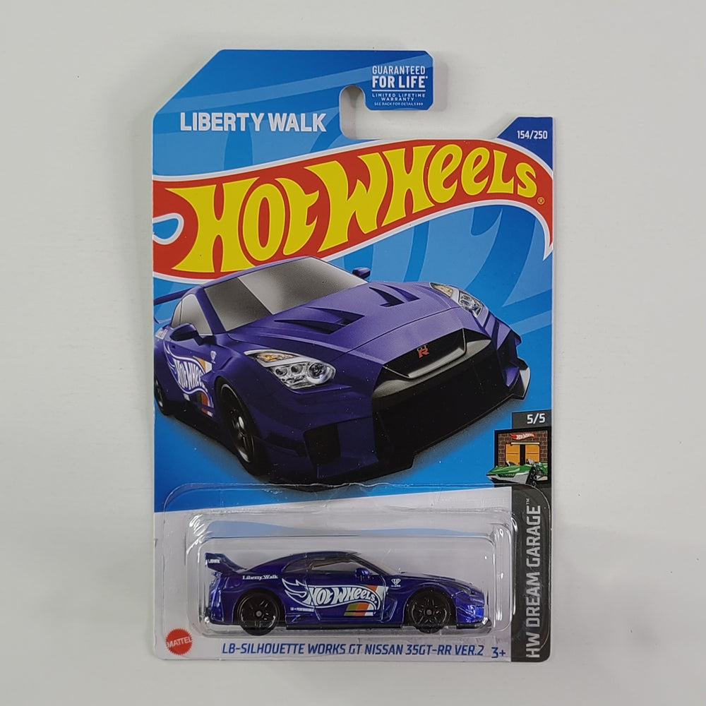 Hot Wheels - LB-Silhouette WORKS GT Nissan 35GT-RR VER.2 (Imperial Blue)