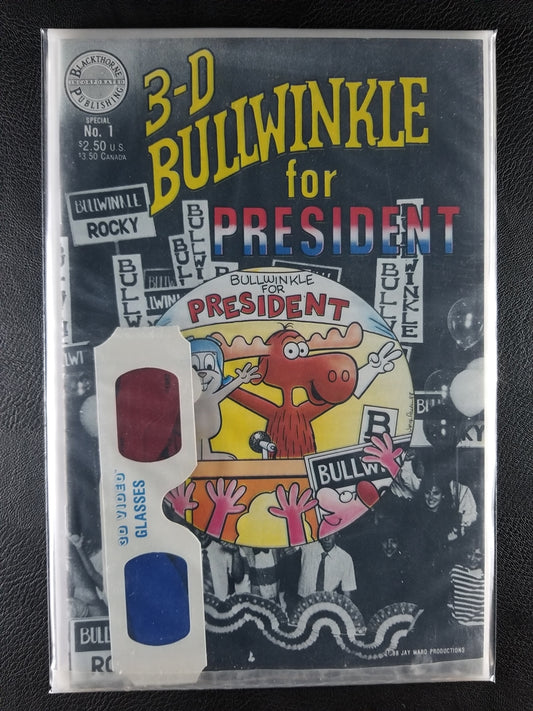 BullWinkle for President in 3-D #1 (Blackthorne, 1988)