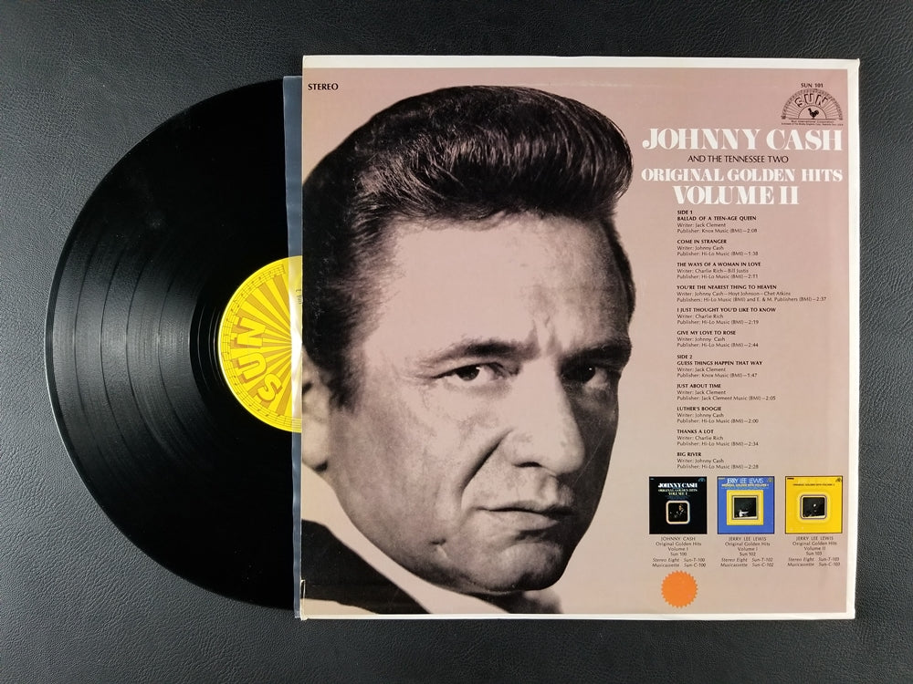 Johnny Cash and the Tennessee Two - Original Golden Hits Volume II (1969, LP)