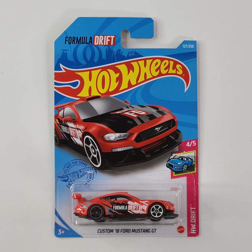 Hot Wheels - Custom '18 Ford Mustang GT (Red)