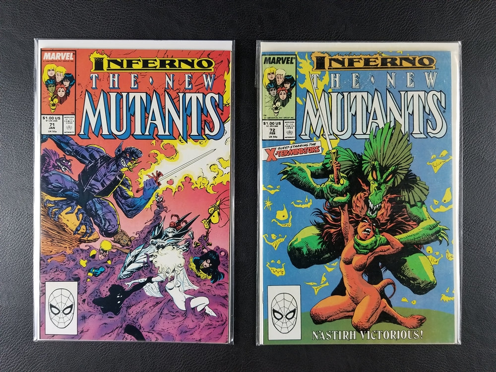 The New Mutants [1st Series] #71-80 Set (Marvel, 1989)