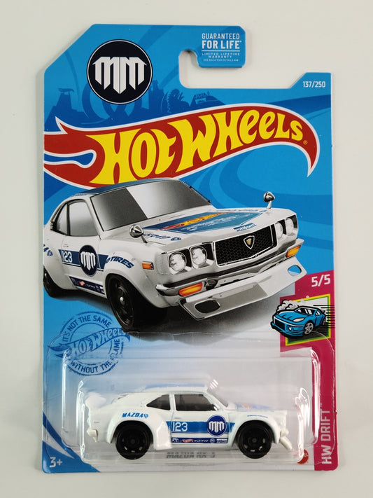 Hot Wheels - Mazda RX-3 (Spectraflame White)