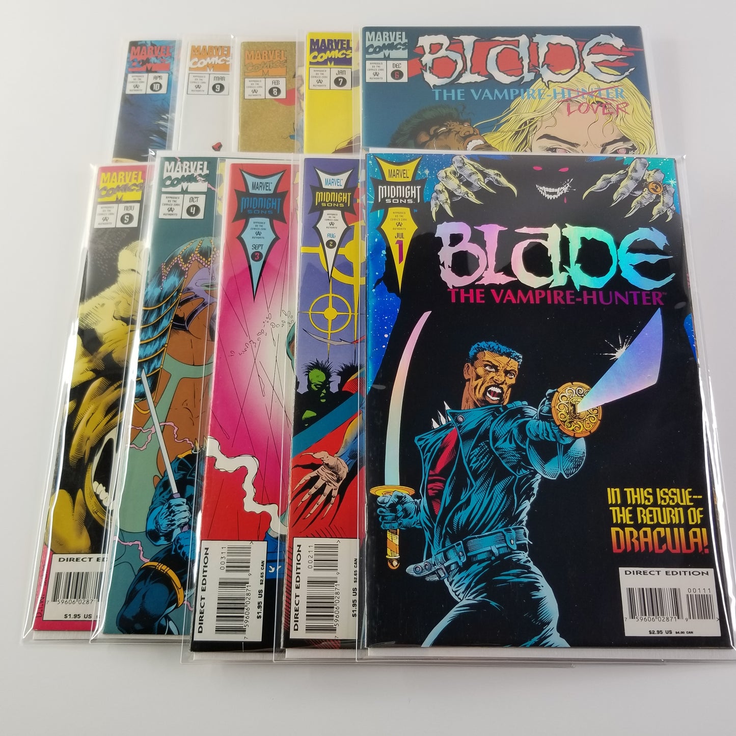Blade the Vampire Hunter (Marvel, 1994) Set #1-10