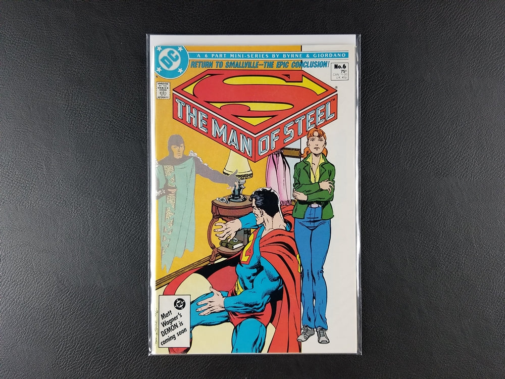 The Man of Steel #1A, 1B, 2, 3, 4, 5, 6 Set (DC, 1986)