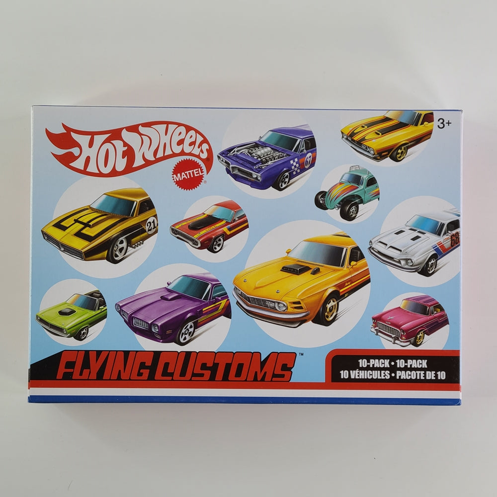 Hot Wheels - Flying Customs 10-Pack (2021) [Target Exclusive]