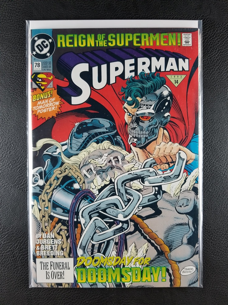 Superman [2nd Series] #78 (DC, June 1993)