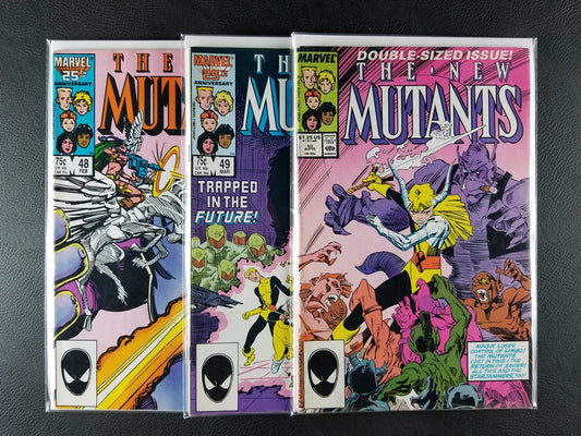 The New Mutants [1st Series] #48-50 Set (Marvel, 1987)