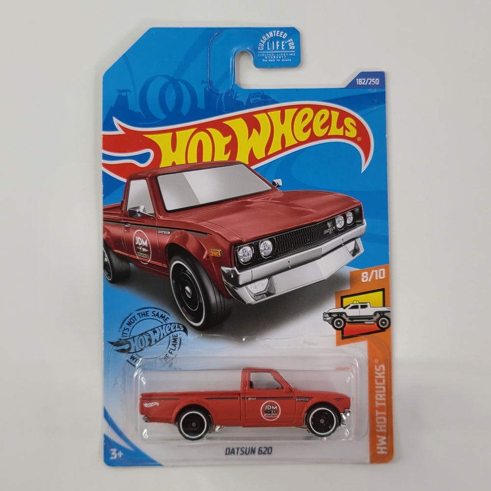 Hot Wheels - Datsun 620 (Red Oxide Matte) [HW Hot Trucks Mini Collection (2020) - 8/10]