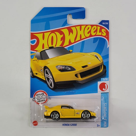 Hot Wheels - Honda S2000 (Yellow) [Card Variant]