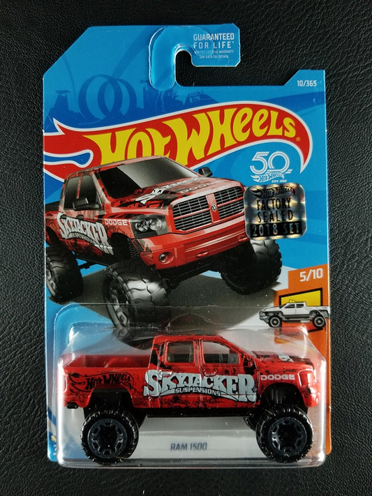 Hot Wheels - Ram 1500 (Red) [Factory Sealed 2018 Set]