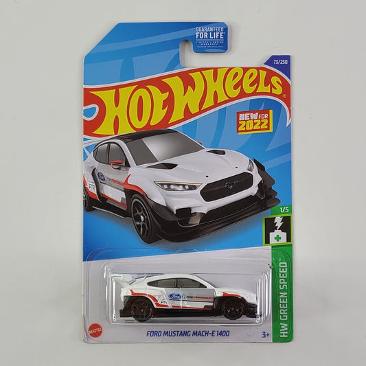 Hot Wheels - Ford Mustang Mach-E 1400 (White) [New for 2022]