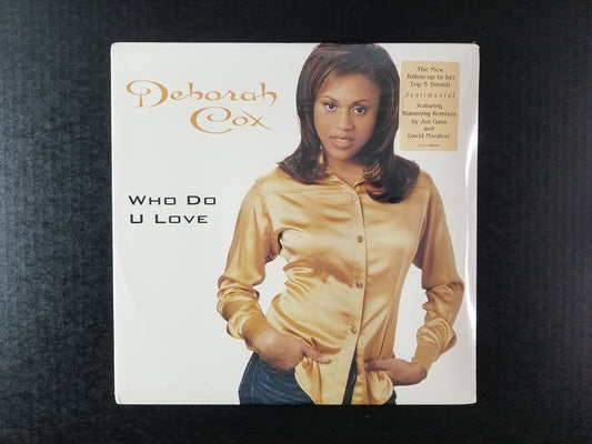 Deborah Cox - Who Do U Love (1996, 12'' Single)