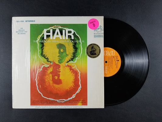 Various - Hair - The American Tribal Love-Rock Musical [The Original Broadway Cast Recording) (1968, LP)