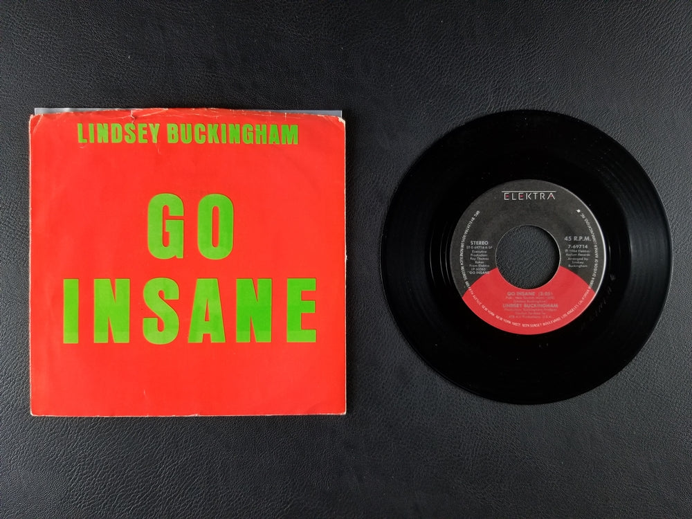 Lindsey Buckingham - Go Insane (1984, 7'' Single)