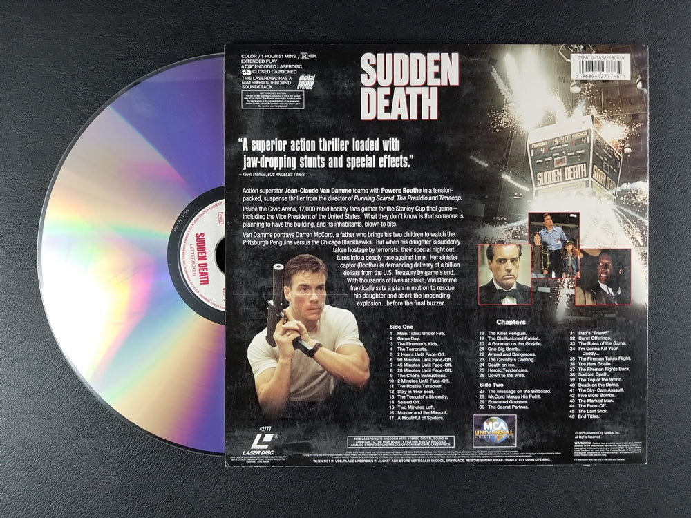 Sudden Death [Widescreen] (1996, Laserdisc)