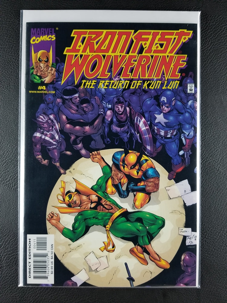 Iron Fist/Wolverine #1, 2, 3, 4 Set (Marvel, 2000-01)