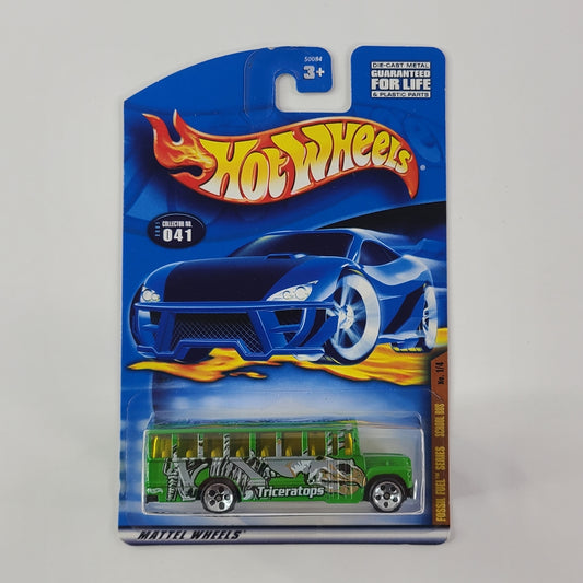 Hot Wheels - School Bus (Green)