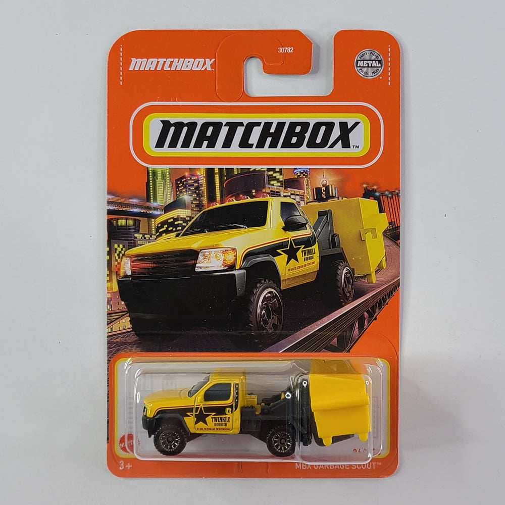 Matchbox - MBX Garbage Scout (Yellow)