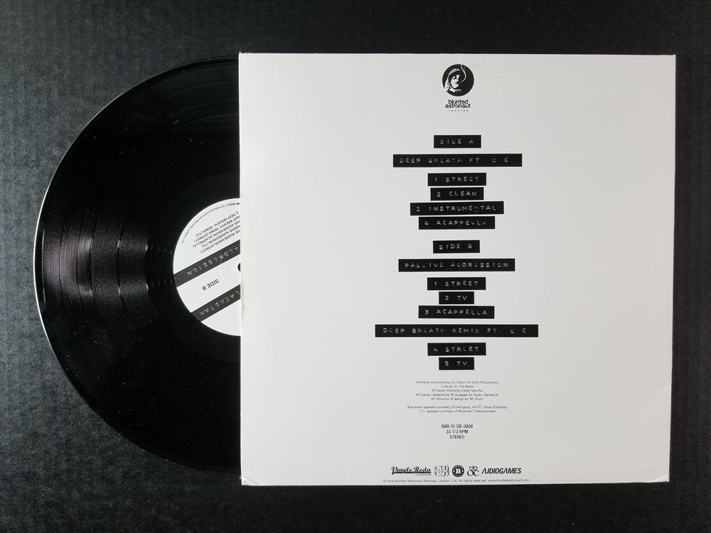 DJ Doom and Blacastan - Deep Break / Passion Aggression (2014, 12'' Single) [Limited Edition]