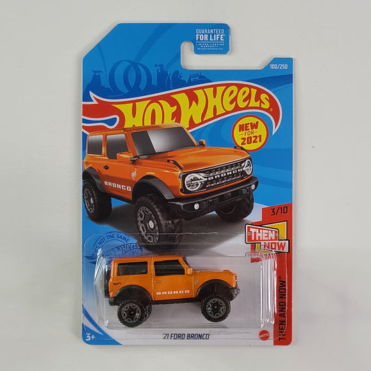 Hot Wheels - '21 Ford Bronco (Orange)