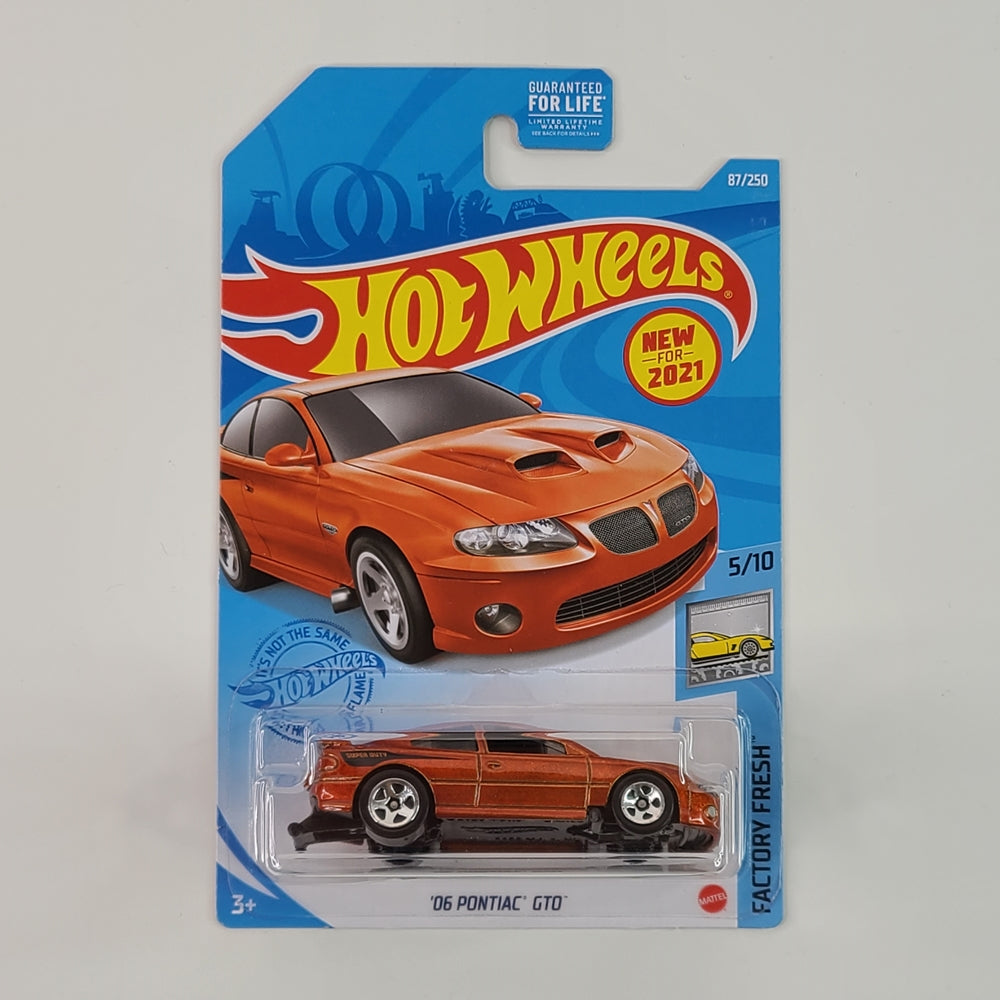 Hot Wheels - '06 Pontiac GTO (Brazen Orange Metallic) [Factory Fresh Mini Collection (2021) - 5/10] [New for 2021]