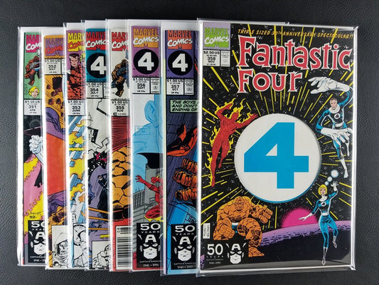 Fantastic Four [1st Series] #351-358 Set (Marvel, 1991)