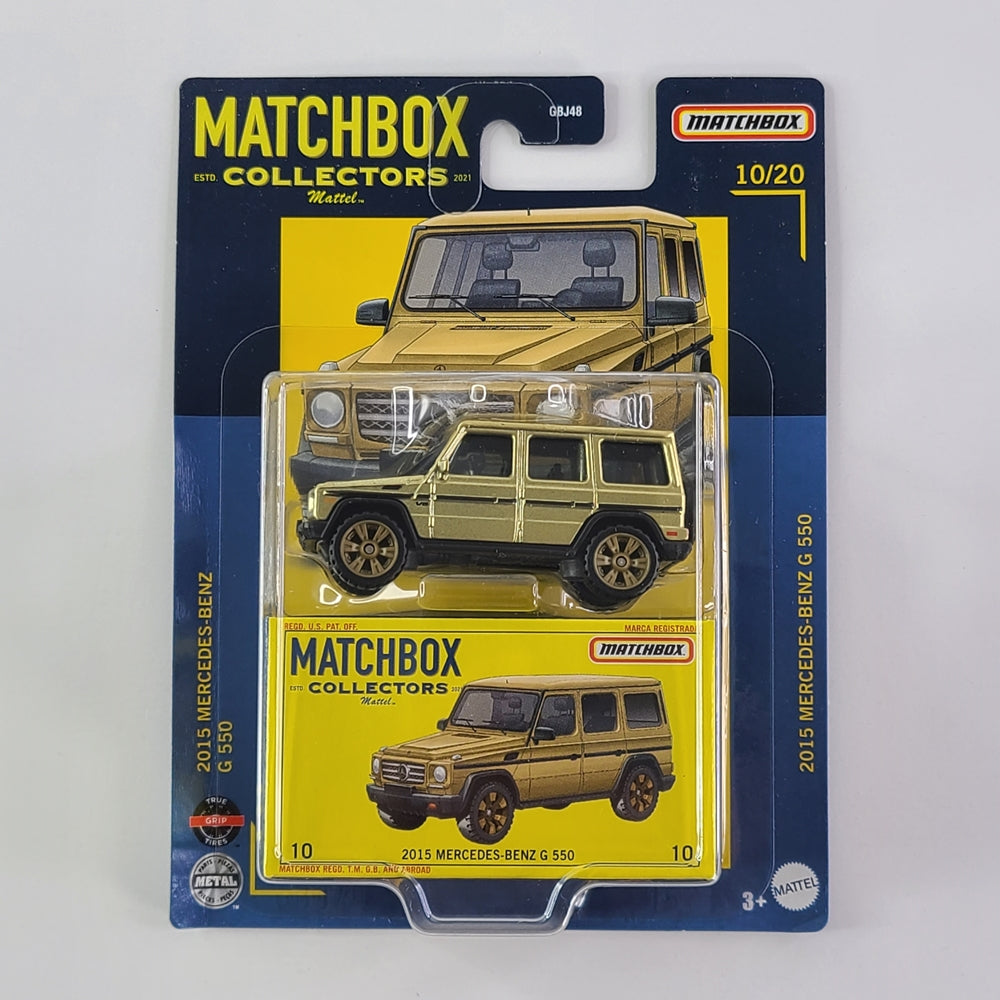 Matchbox - 2015 Mercedes-Benz G 550 (Gold)