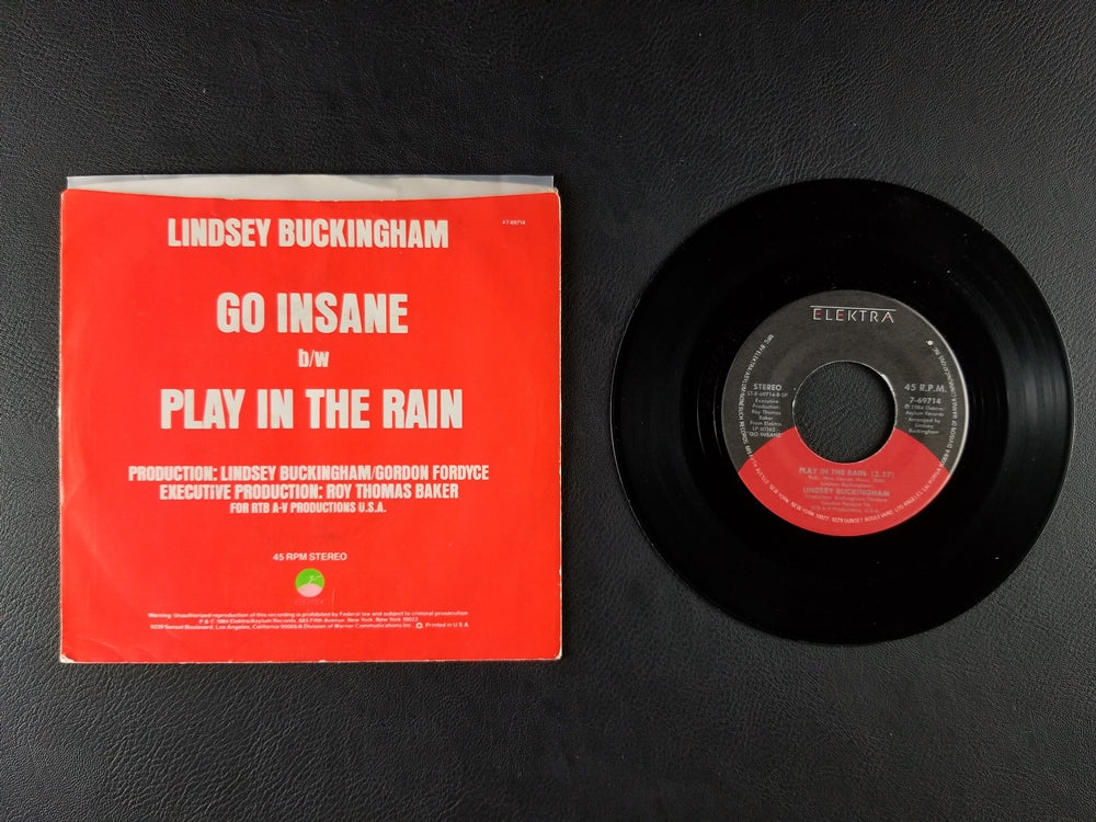 Lindsey Buckingham - Go Insane (1984, 7'' Single)