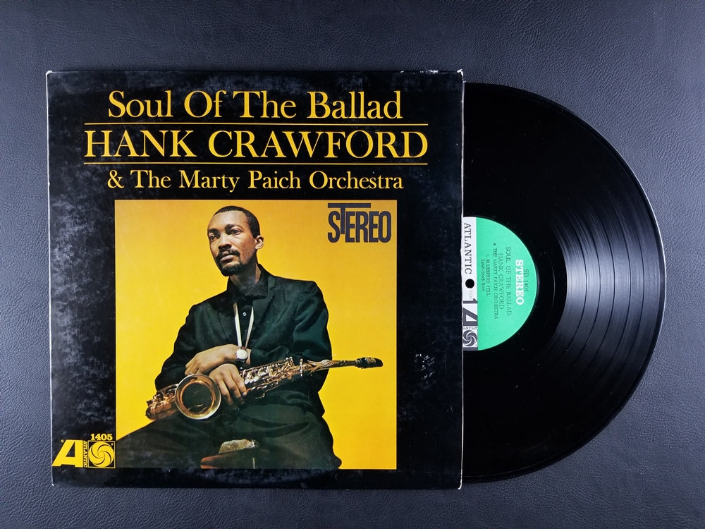 Hank Crawford & The Marty Paich Orchestra - Soul of the Ballad (1963, LP)