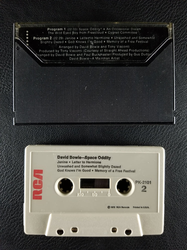 David Bowie - Space Oddity (1972, Cassette)