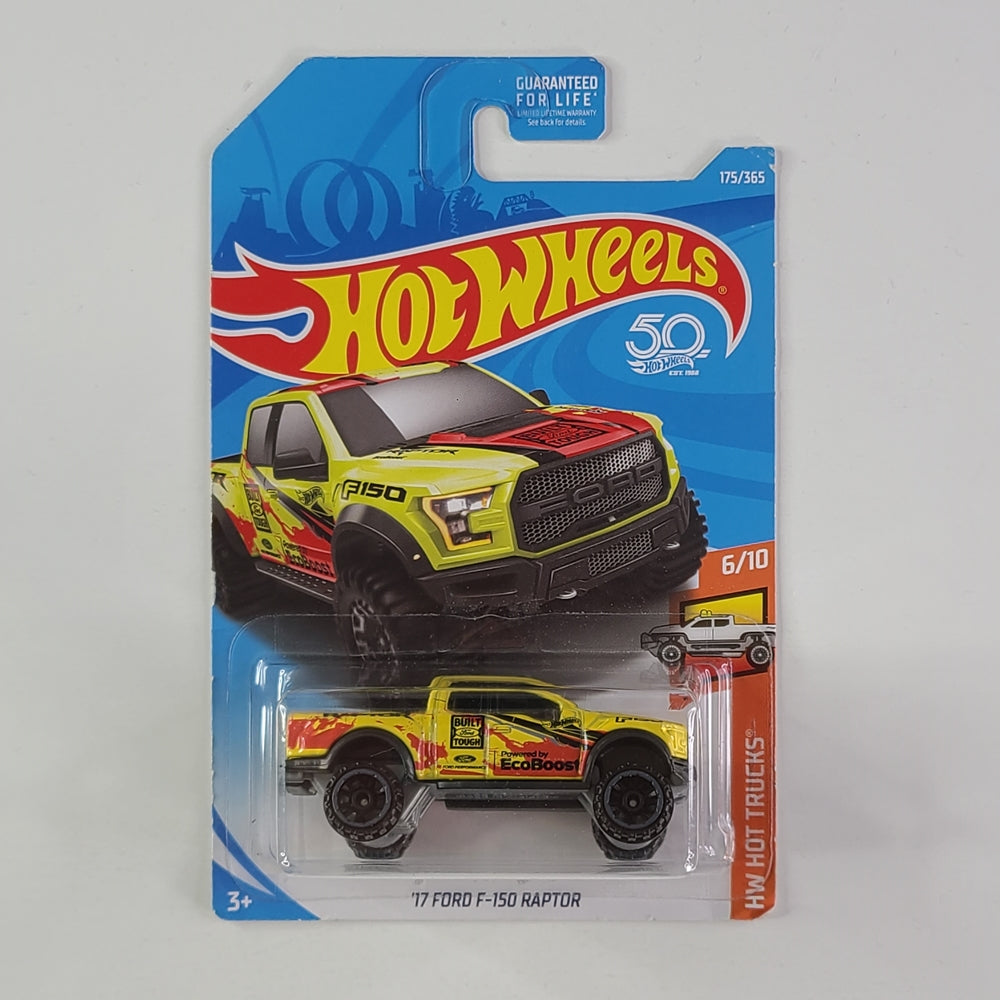 Hot Wheels - '17 Ford F-150 Raptor (Yellow)