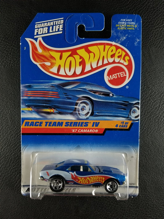 Hot Wheels - '67 Camaro (Blue) [1/4 - Race Team Series IV]