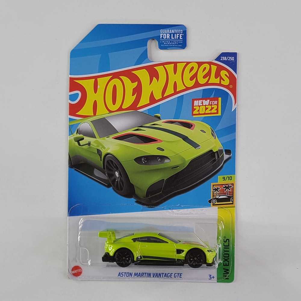 Hot Wheels - Aston Martin Vantage GTE (Lime Essence)