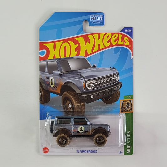 Hot Wheels - '21 Ford Bronco (Metalflake Gray)