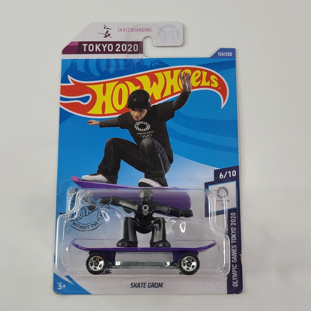 Hot Wheels - Skate Grom (Purple) [Olympic Games Tokyo 2020 Mini Collection (2020) - 6/10]