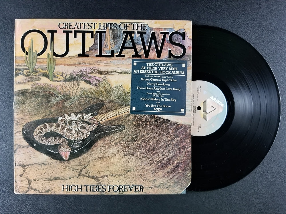 Outlaws - Greatest Hits of the Outlaws, High Tides Forever (1982, LP)