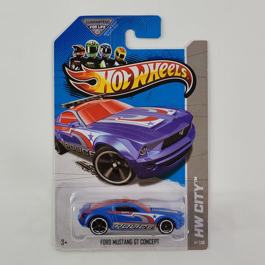 Hot Wheels - Ford Mustang GT Concept (Satin Blue) [Treasure Hunt]