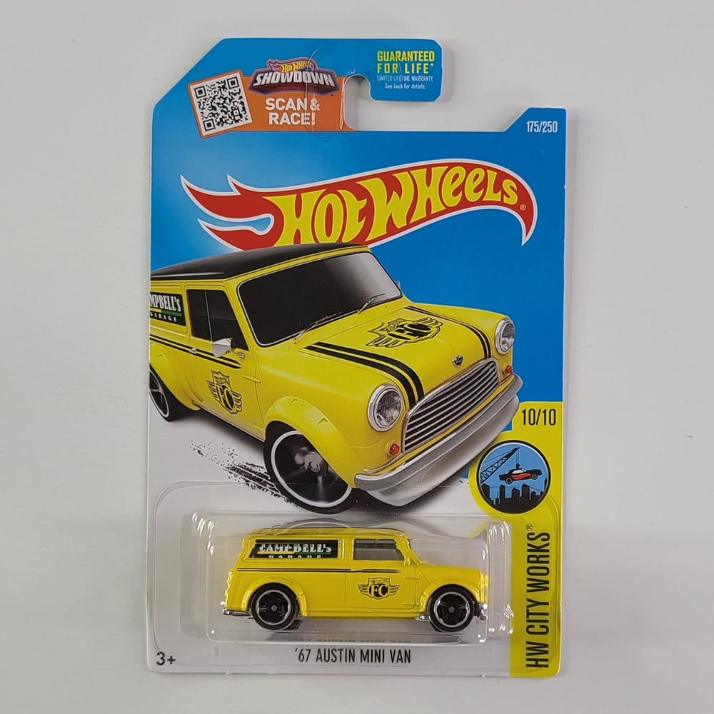 Hot Wheels - '67 Austin Mini Van (Yellow)