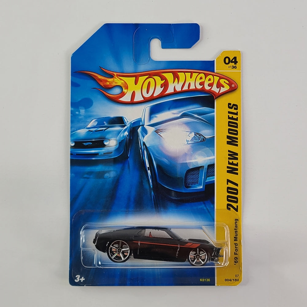 Hot Wheels - '69 Ford Mustang (Black)