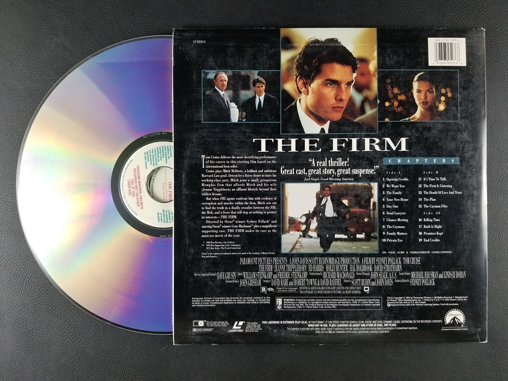 The Firm (1993, Laserdisc)